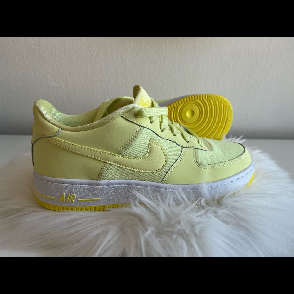 Sneakers Nike Air Force 1 yellow color size 39-40 wore one time
